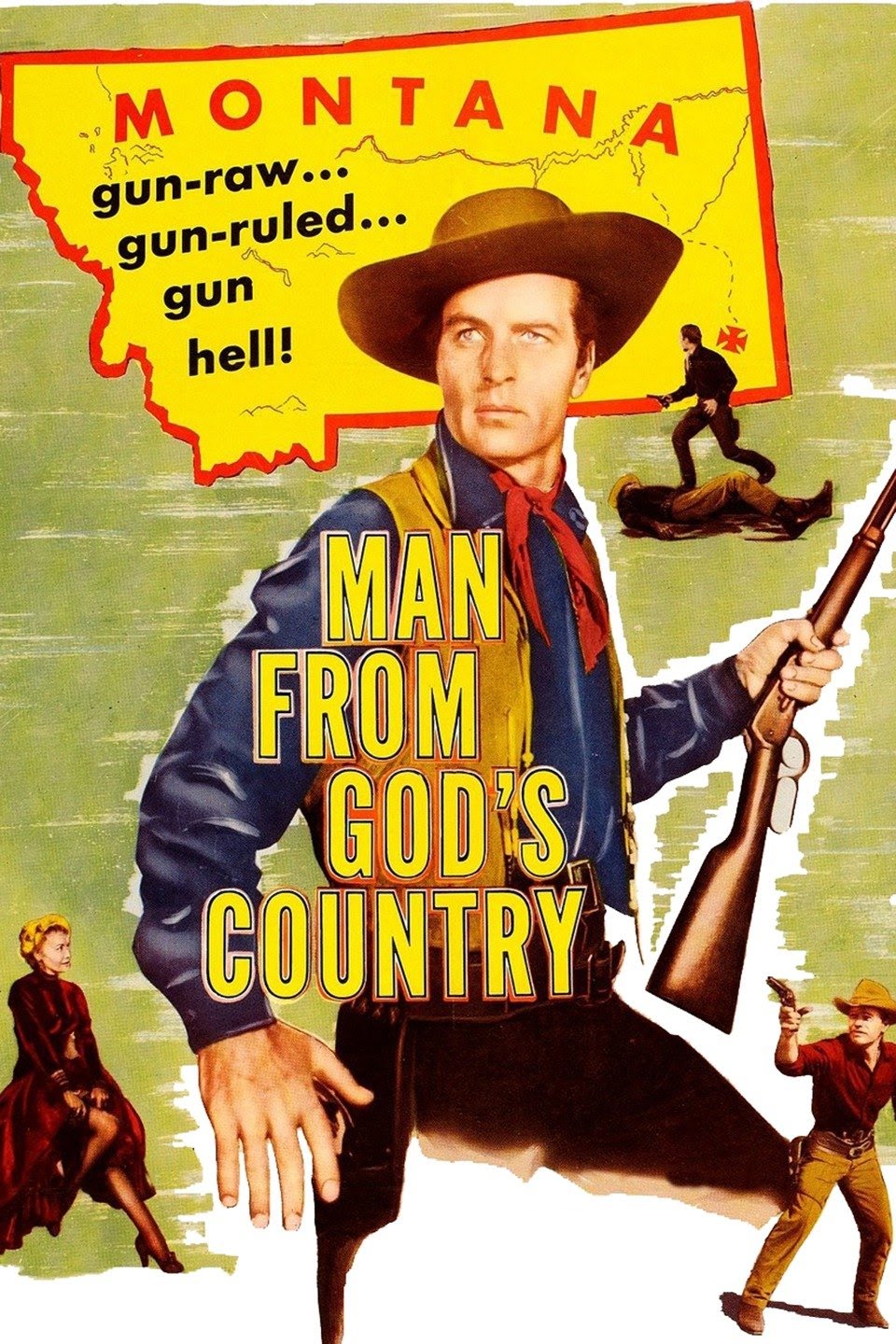 Man From God's Country  1958  DVD