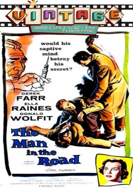 The Man In The Road   1956  DVD