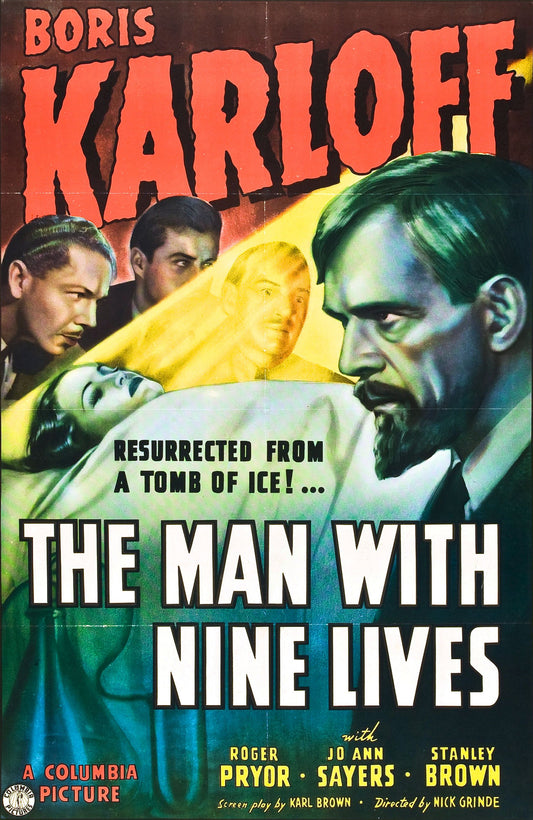 The Man With Nine Lives   1940  DVD