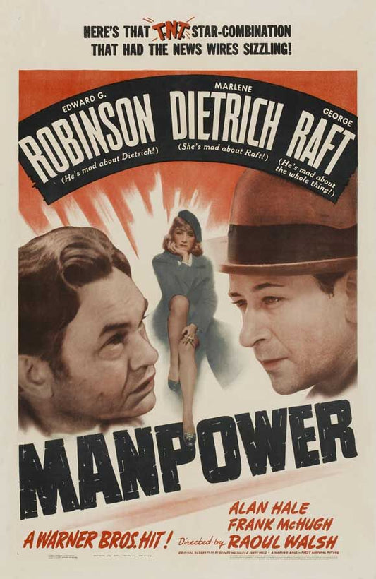 Manpower   1941  DVD