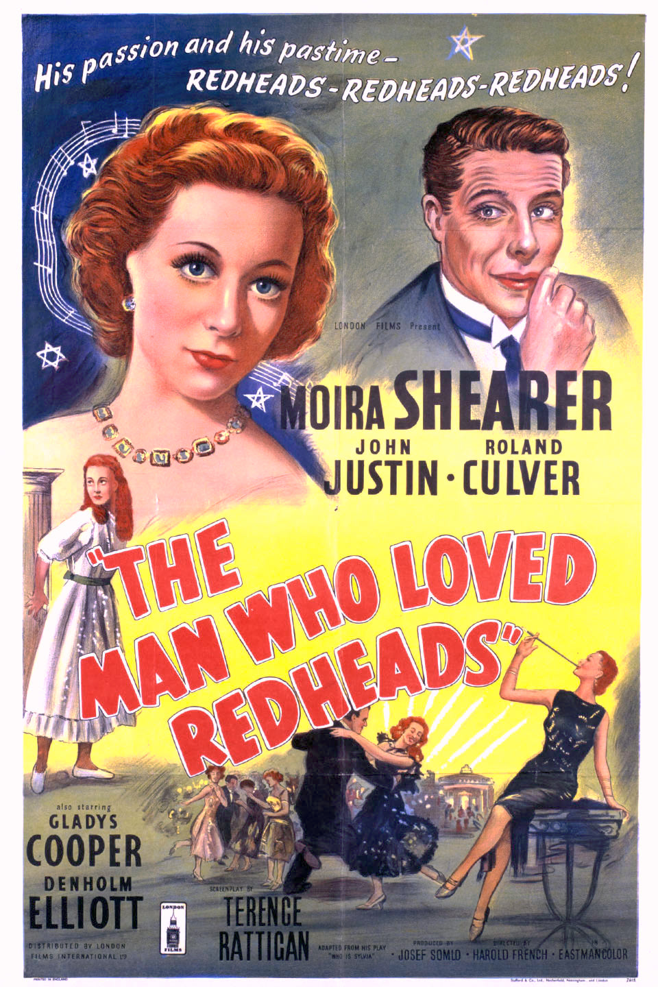 The Man Who Loved Redheads   1955   DVD