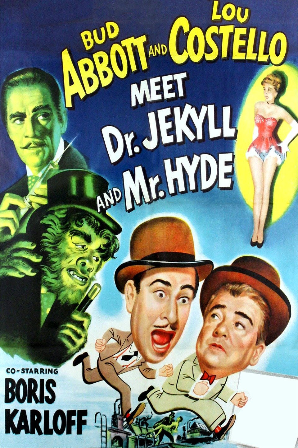 Abbott & Costello Meet Dr Jekyll And Mr Hyde   1953  DVD