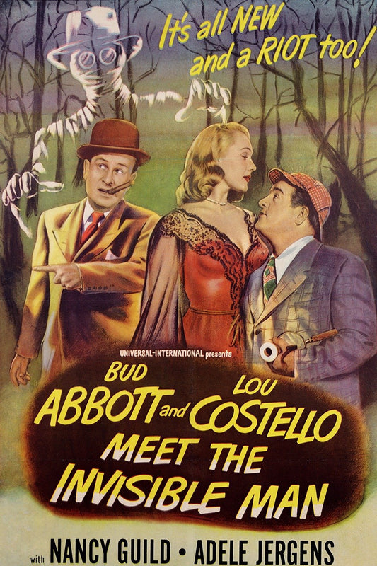 Abbott & Costello Meet The Invisible Man   1951  DVD