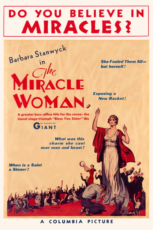 The Miracle Woman   1931  DVD