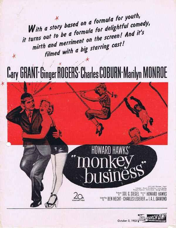 Monkey Business   1952  Digital Download