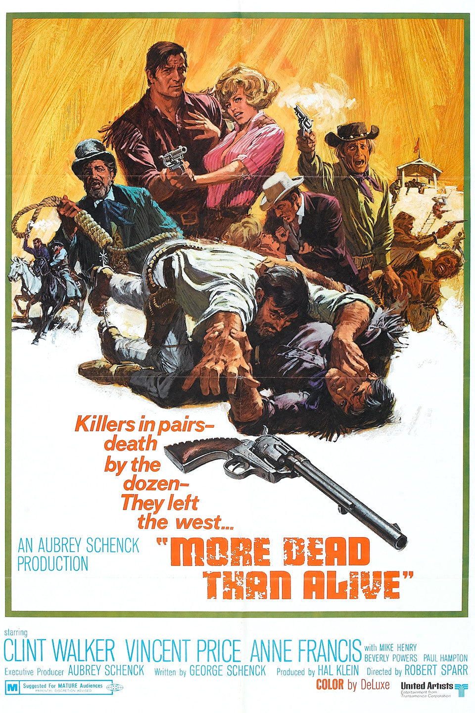 More Dead Than Alive  1969  DVD