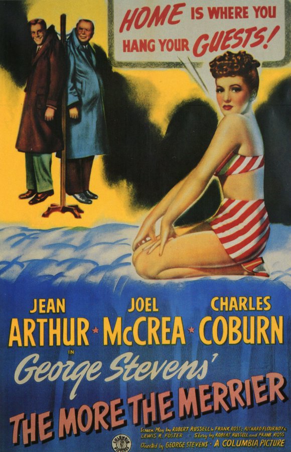 The More The Merrier  1943  DVD