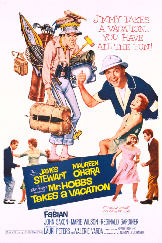 Mr Hobbs Takes A Vacation   1962  DVD