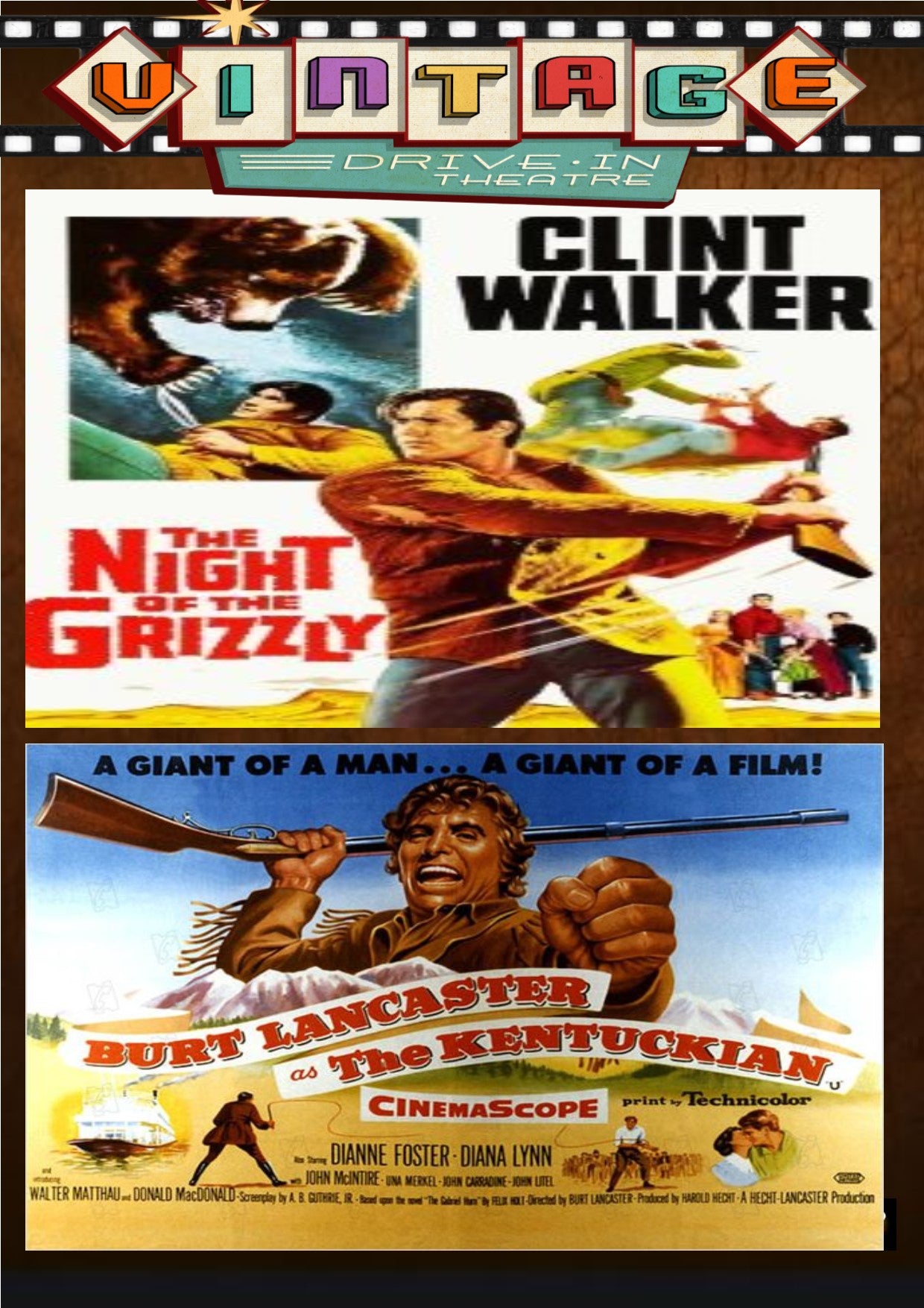 Night Of The Grizzly + The Kentuckian  DVD