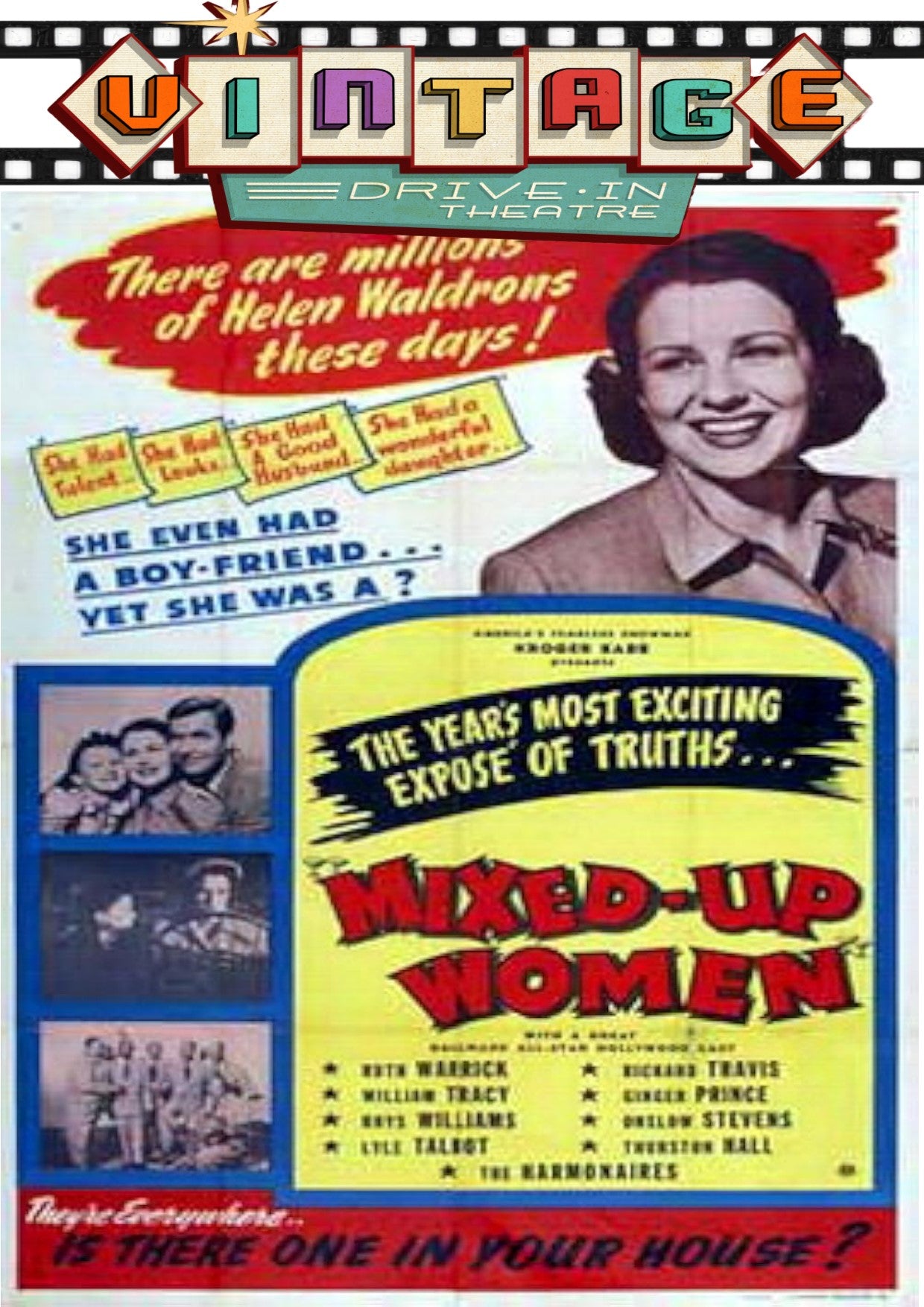 One Too Many  (aka Mixed Up Women)  1950  DVD