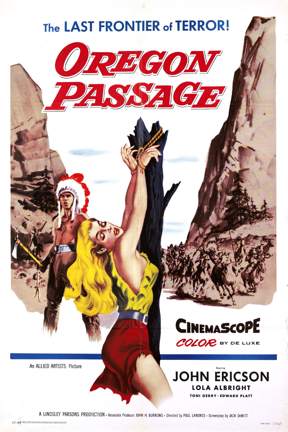 Oregon Passage  1957  DVD