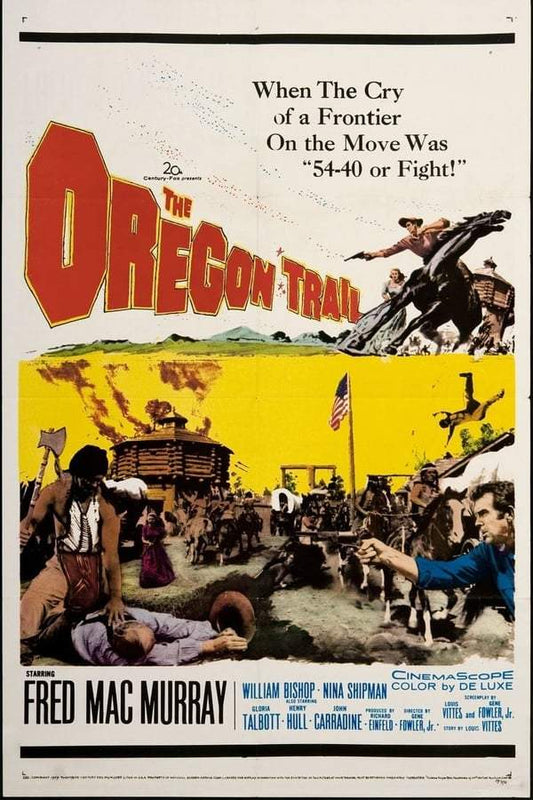 The Oregon Trail   1952  DVD