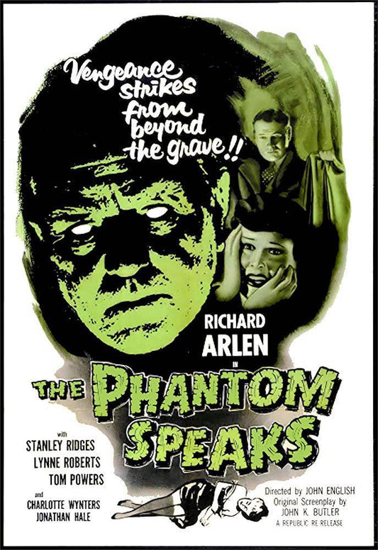 The Phantom Speaks  1945  DVD