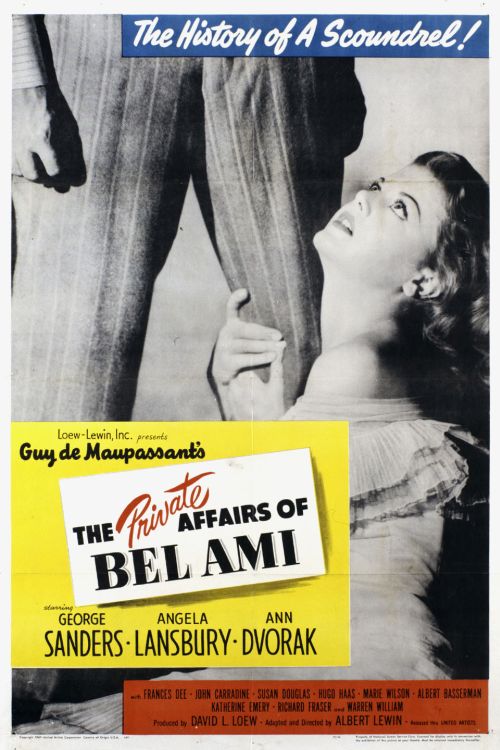 The Private Affairs Of Bel Ami   1947   DVD