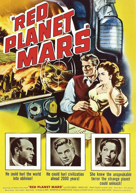 Red Planet Mars  1952  DVD