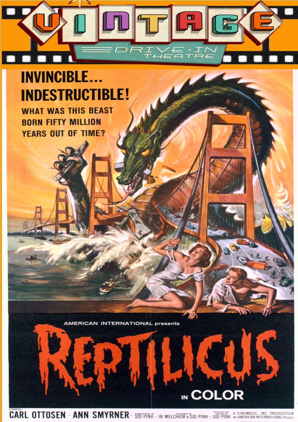 Reptilicus  1961  DVD
