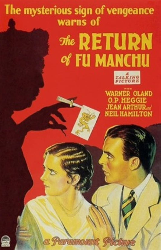 The Return Of Fu Manchu   1930  DVD