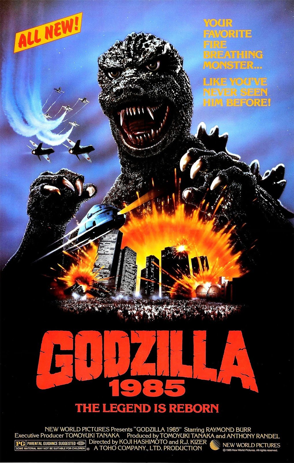 The Return Of Godzilla  1984  DVD