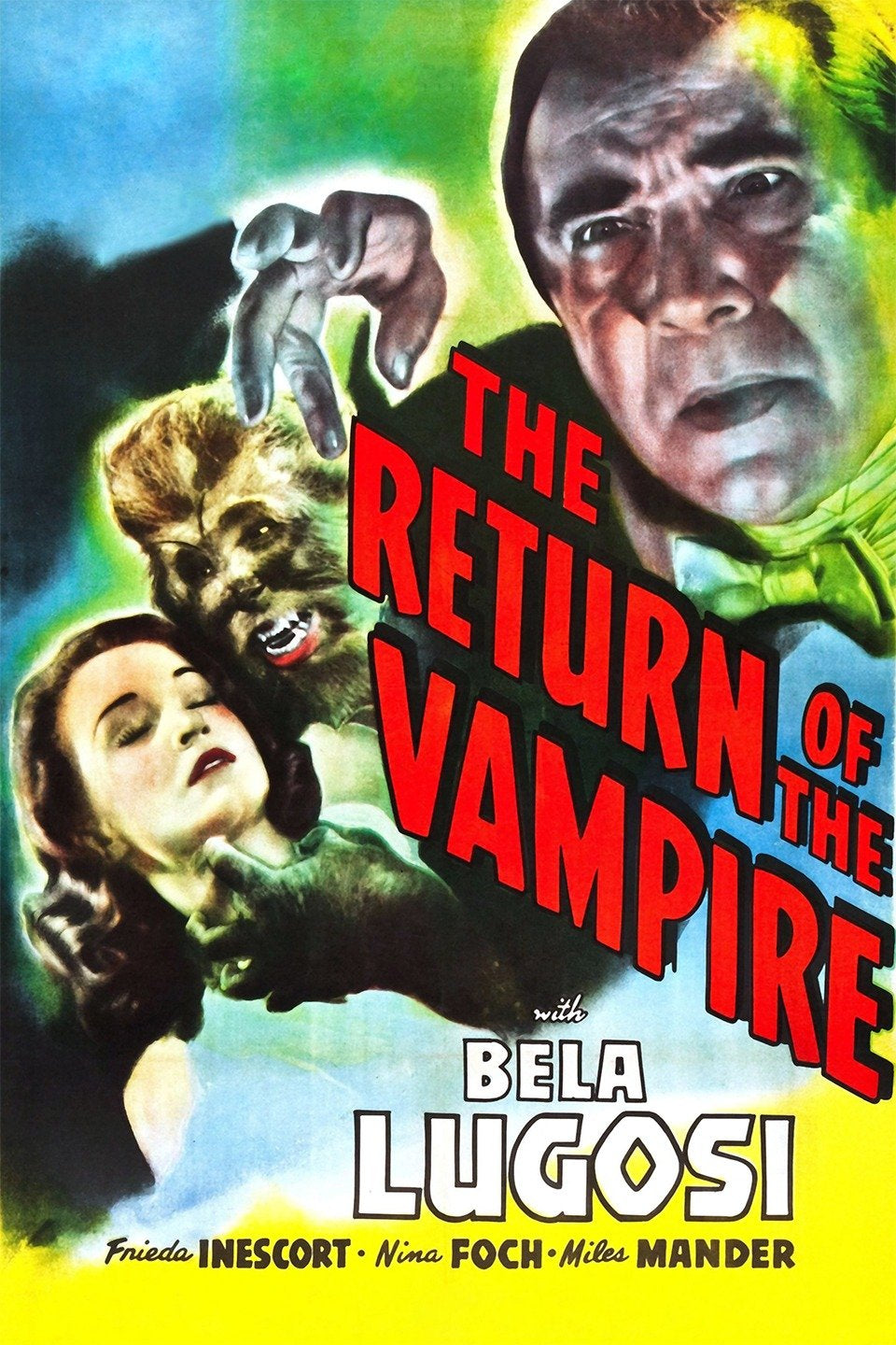 The Return Of The Vampire   1943  DVD