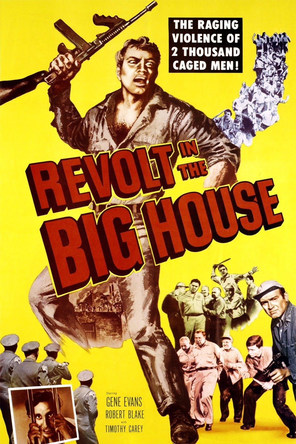 Revolt In The Big House  1958  DVD