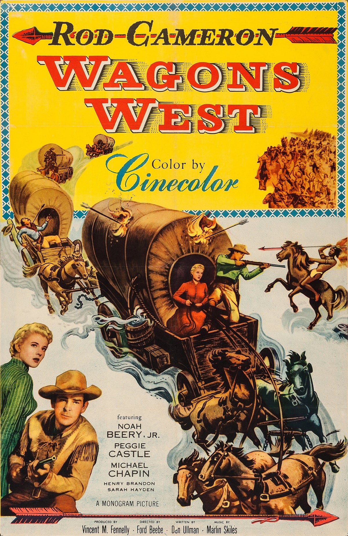 Wagon's West 1952 DVD