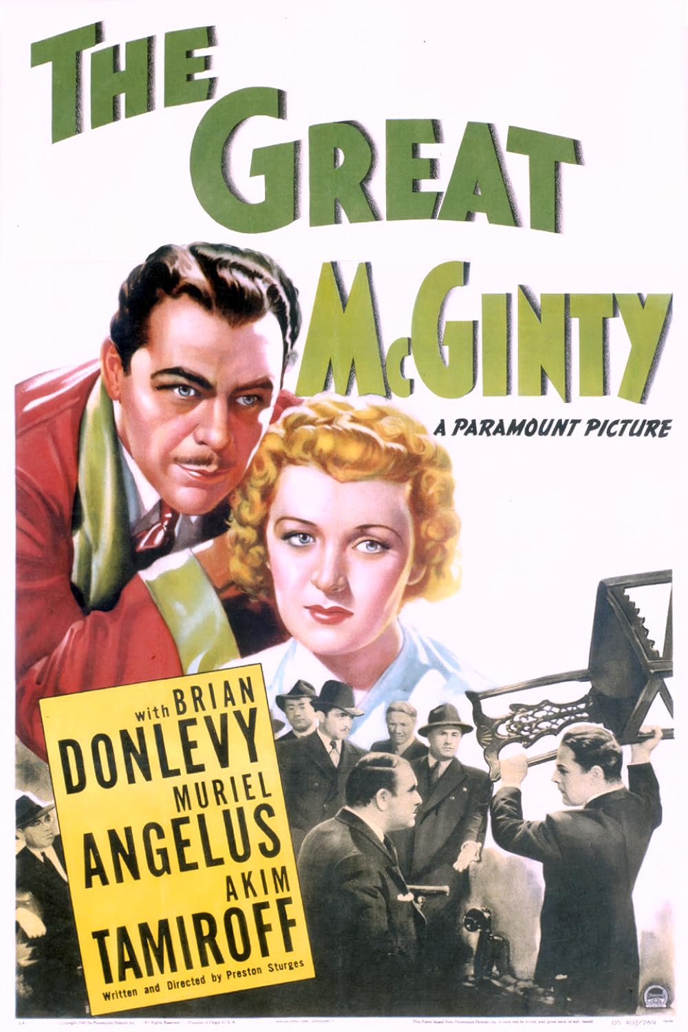 The Great McGinty  1940 DVD