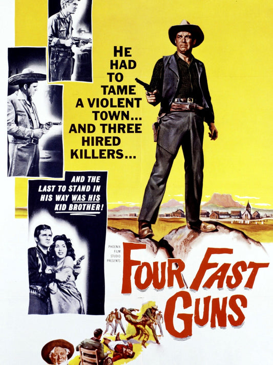 Four Fast Guns 1960 DVD