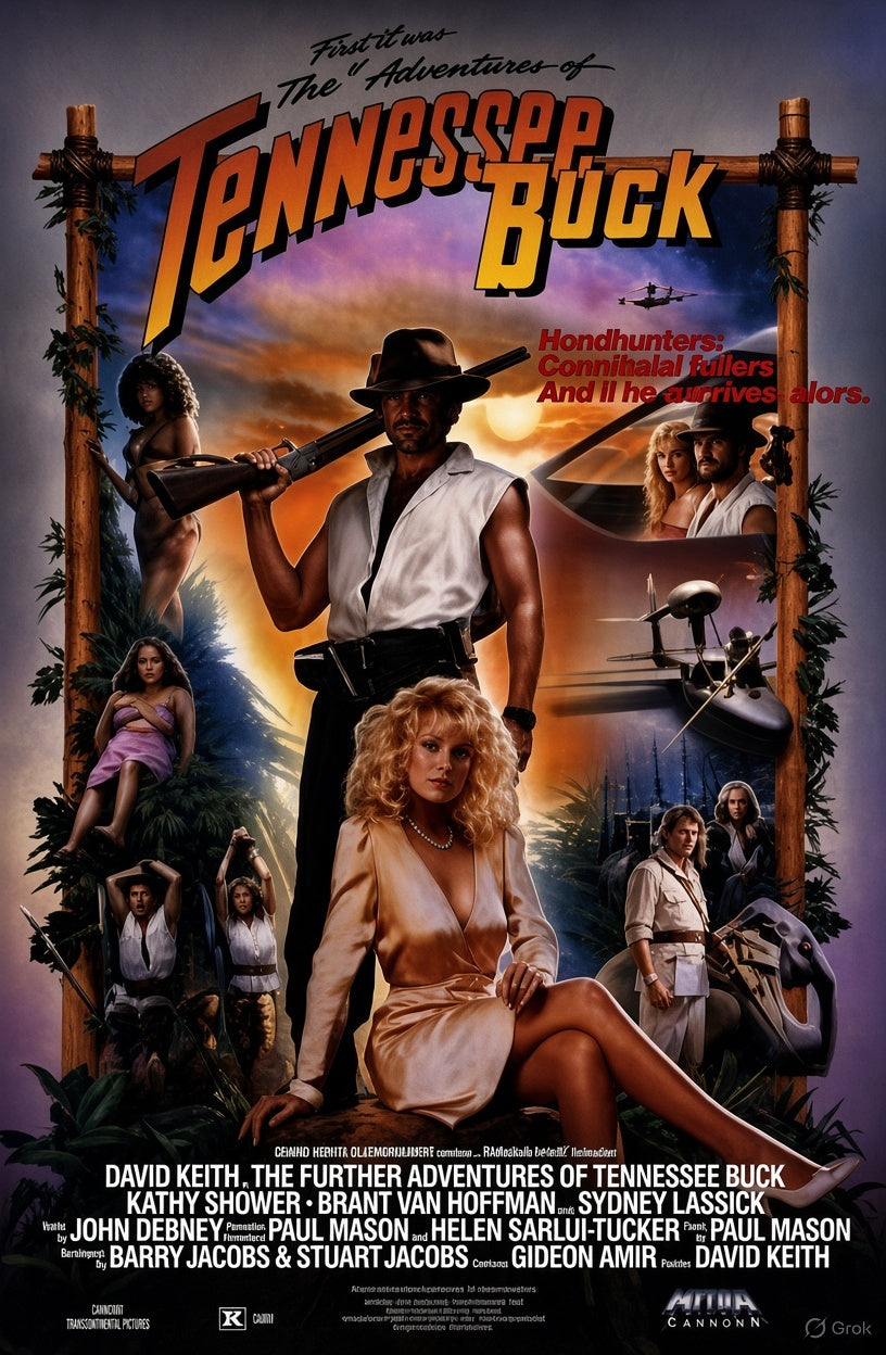 The Further Adventures Of Tennessee Buck 1988 DVD