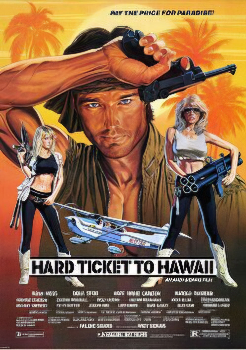 Hard Ticket To Hawaii 1987 DVD