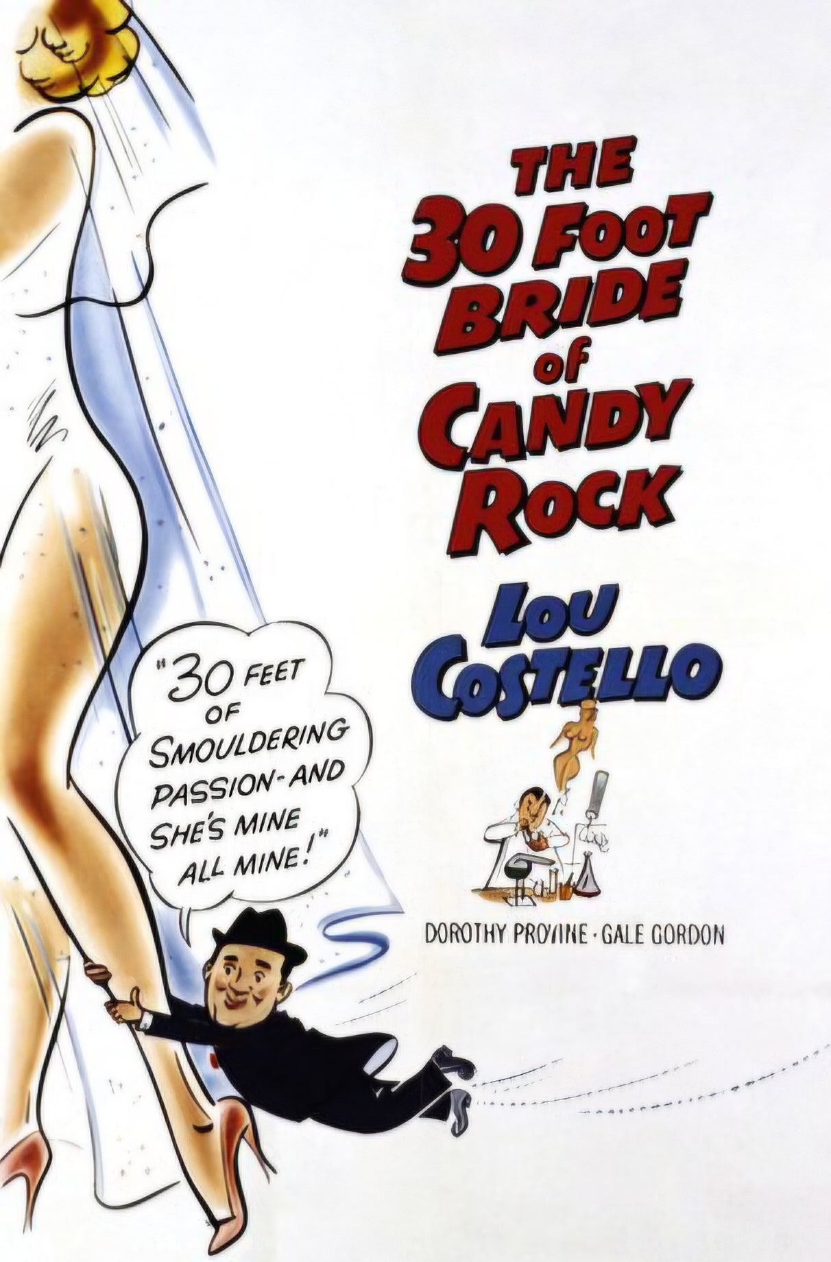 The 30 Foot Bride Of Candy Rock  1959  DVD