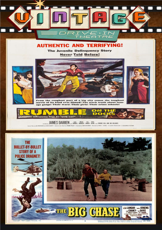 Rumble On The Docks  1956 + The Big Chase 1954 DVD