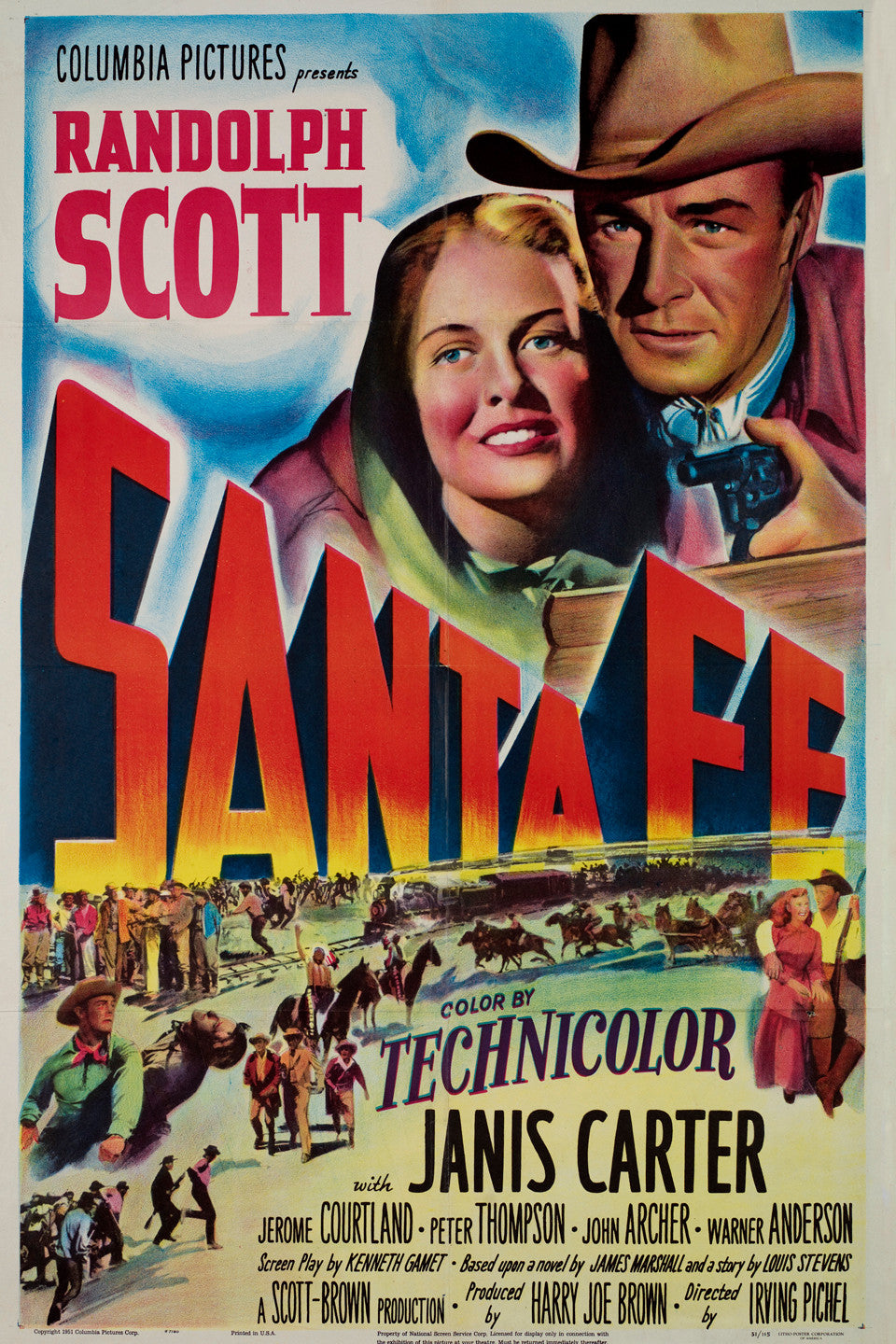 Santa Fe 1951 DVD