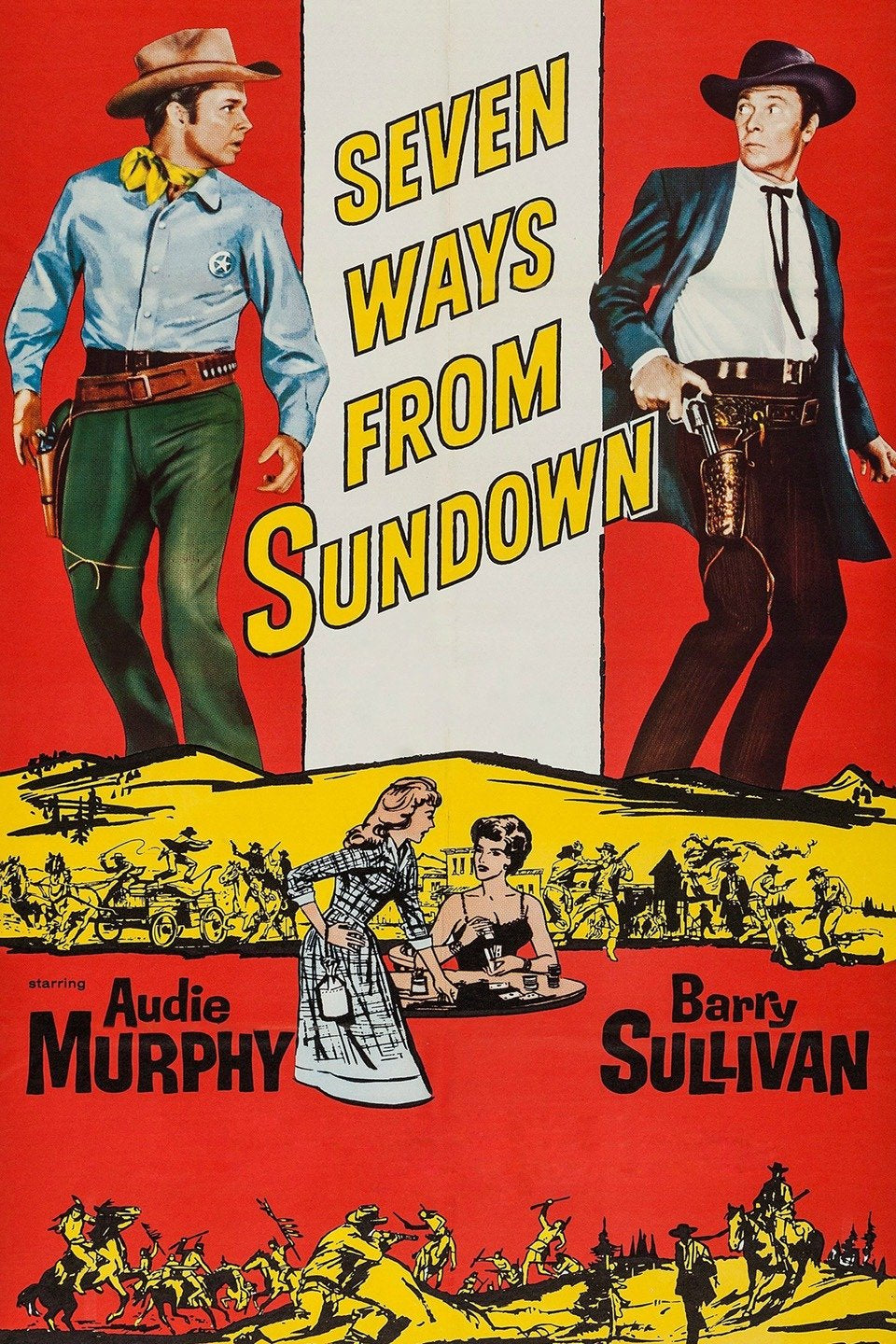 Seven Ways From Sundown   1960  DVD