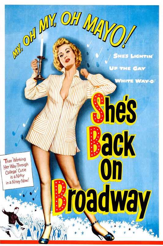 She's Back On Broadway  1953  DVD