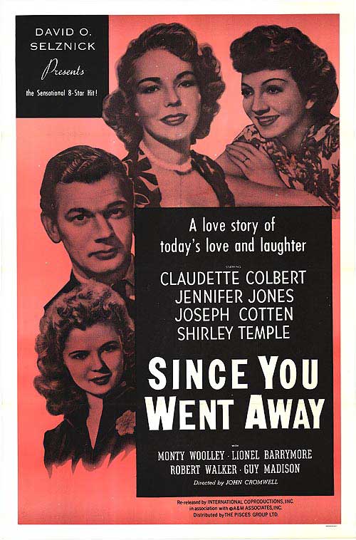 Since You Went Away   1944  DVD