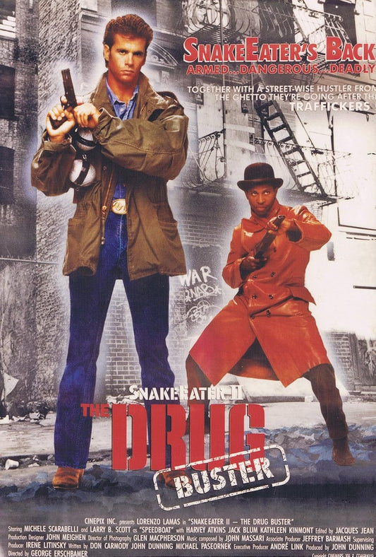 Snaker Eater II : The Drug Buster  1989  DVD
