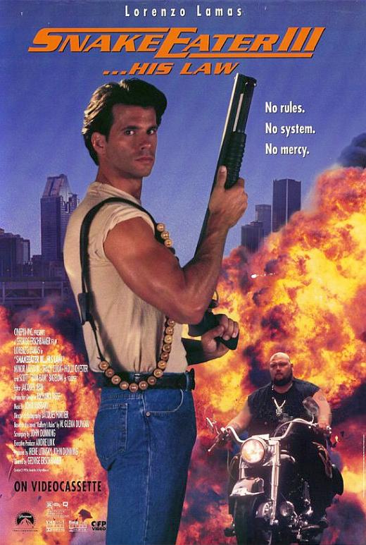 Snake Eater III : His Law   1992 DVD