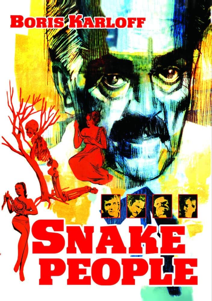 The Snake Woman  1961 + The Snake People 1968   DVD