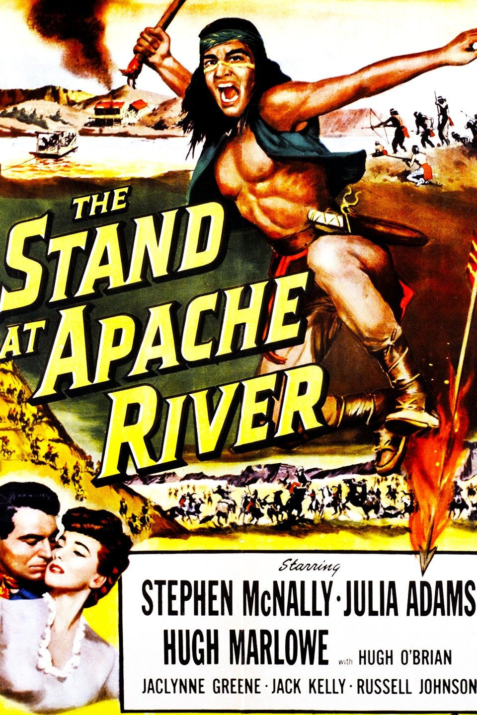 The Stand At Apache River   1953  DVD