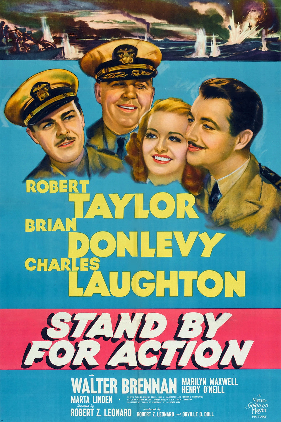 Stand By For Action   1942   DVD