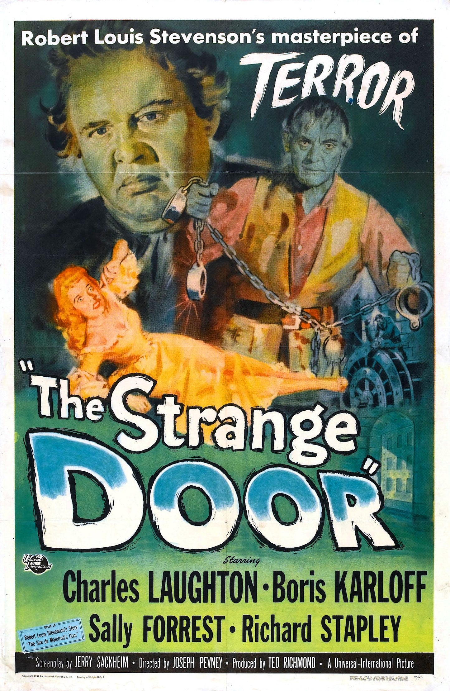 The Strange Door   1951  DVD