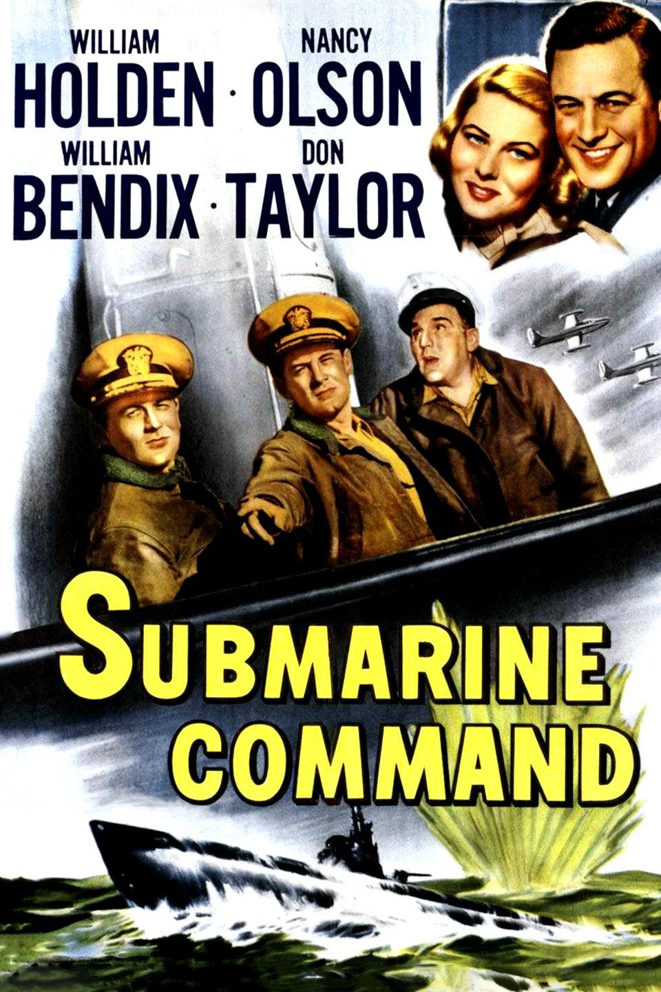 Submarine Command   1951  DVD