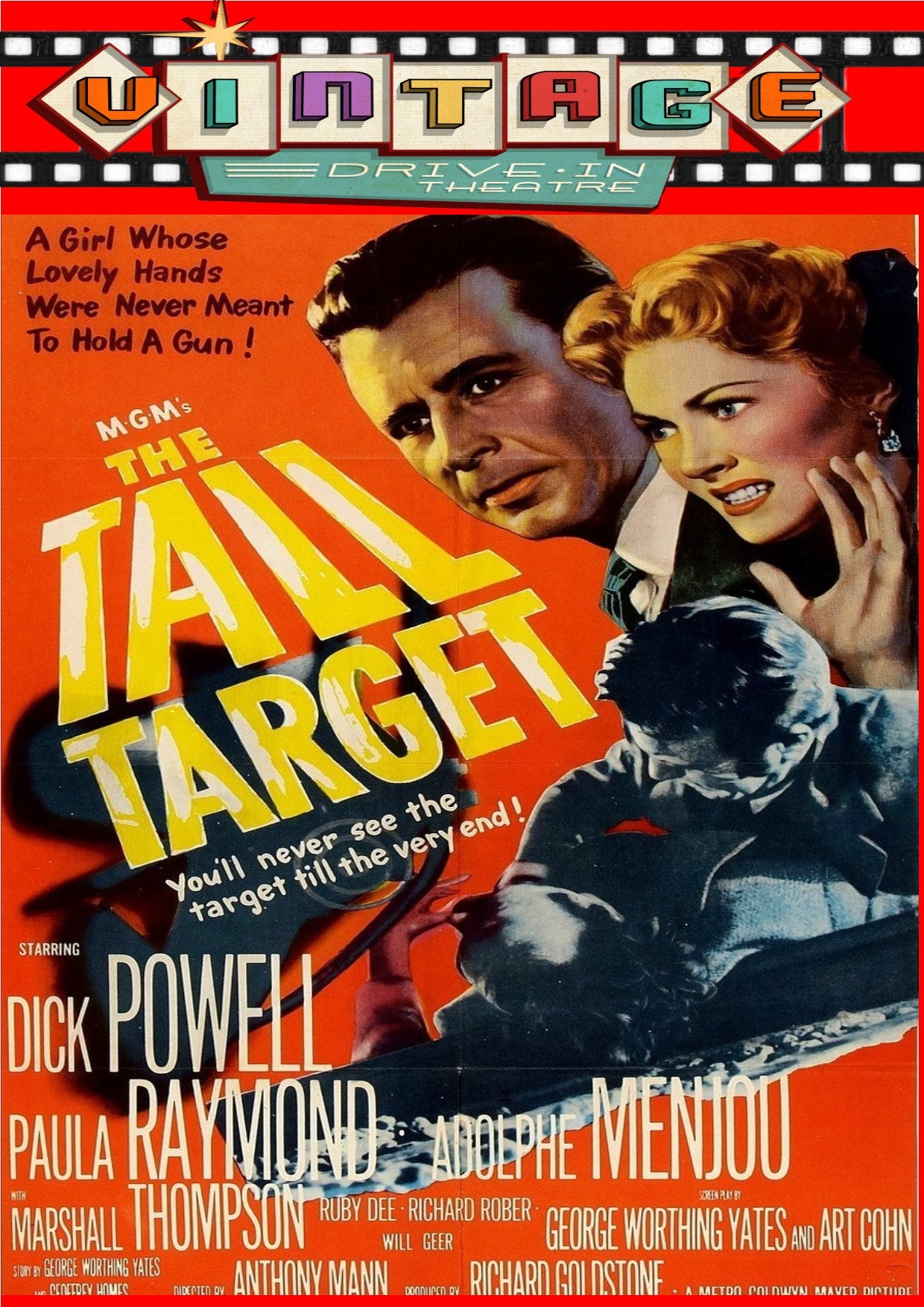 The Tall Target  1951 DVD