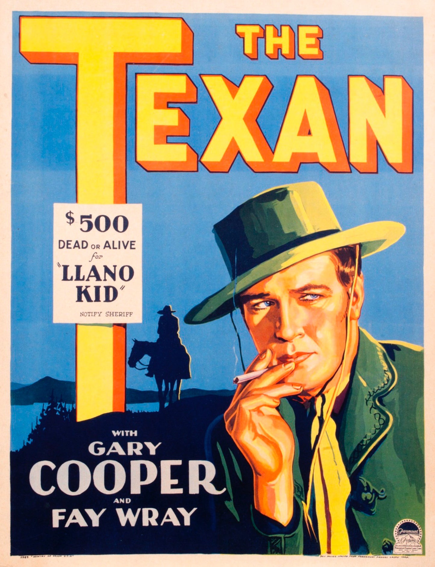 The Texan   1930  DVD