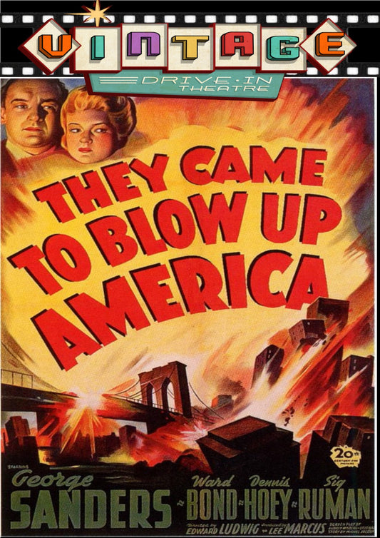 They Came To Blow Up America  1943  DVD