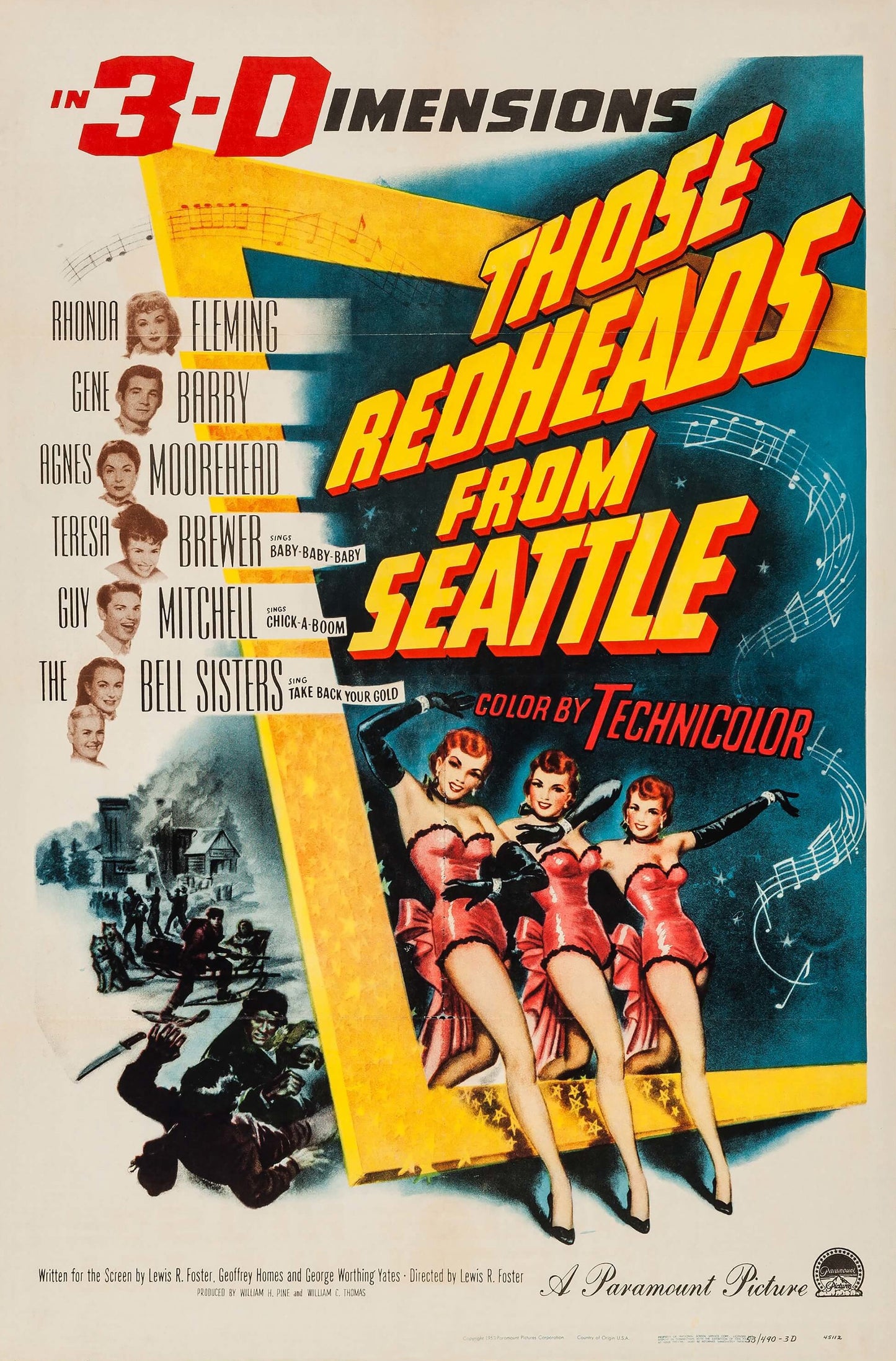 Those Redheads From Seattle   1953  DVD