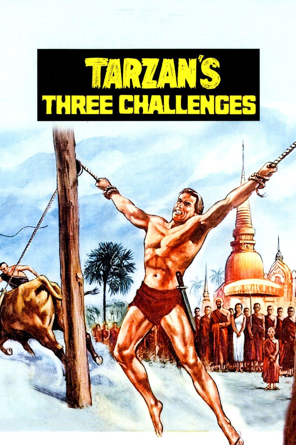 Tarzan's Three Challenges  1963  DVD