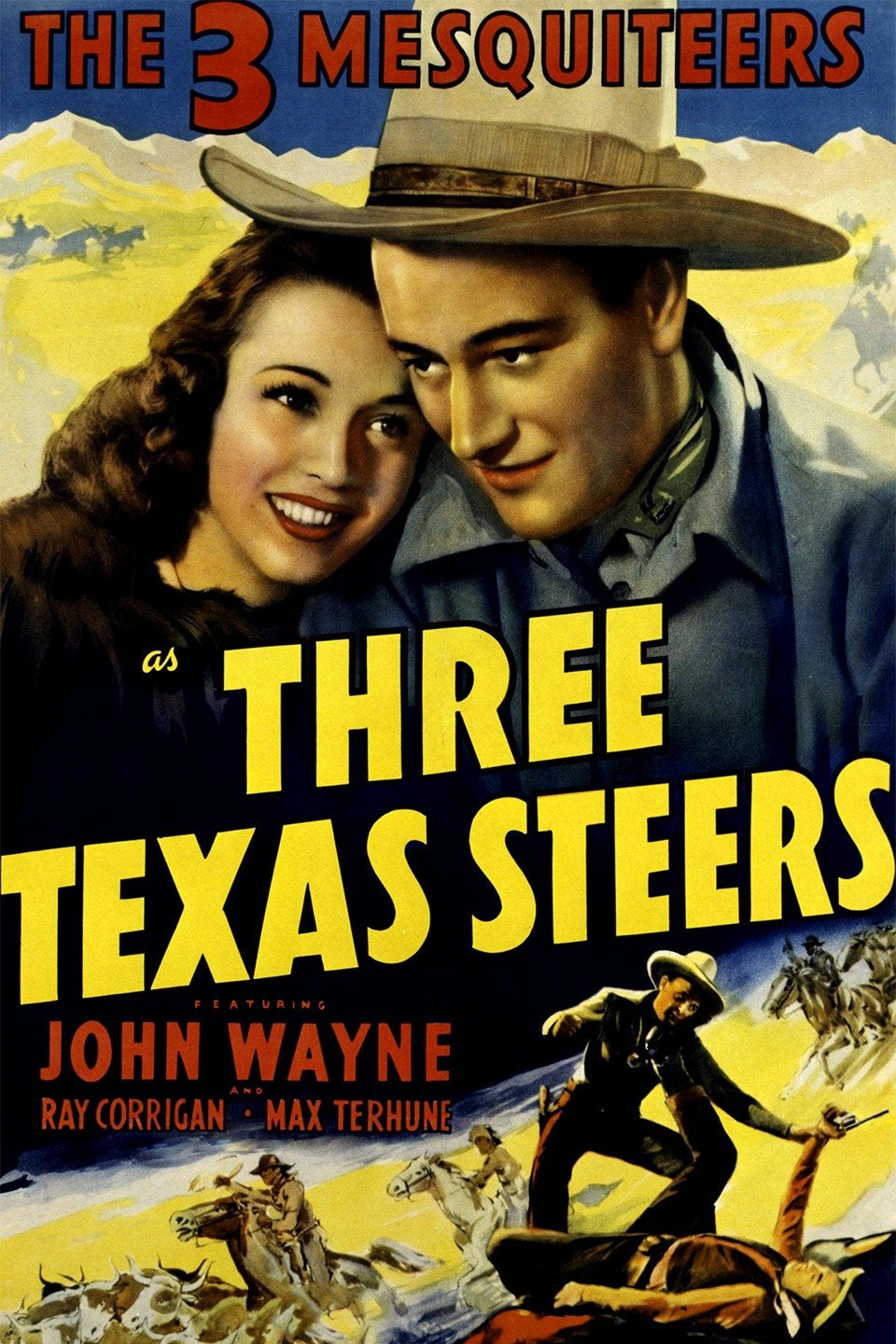 Three Texas Steers   1939  DVD