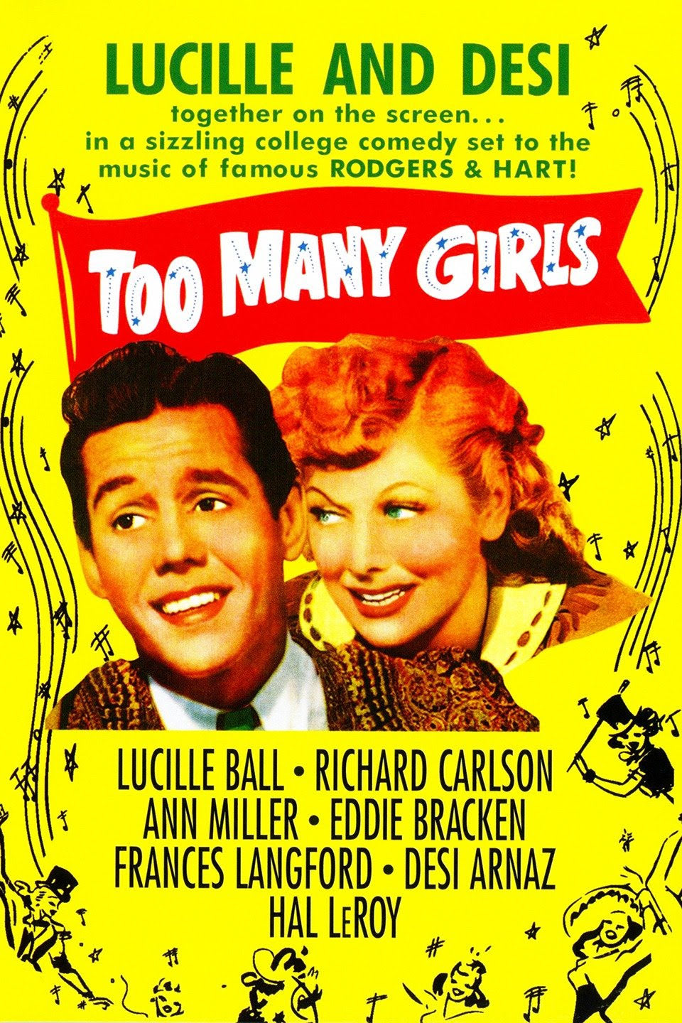 Too Many Girls   1940   DVD