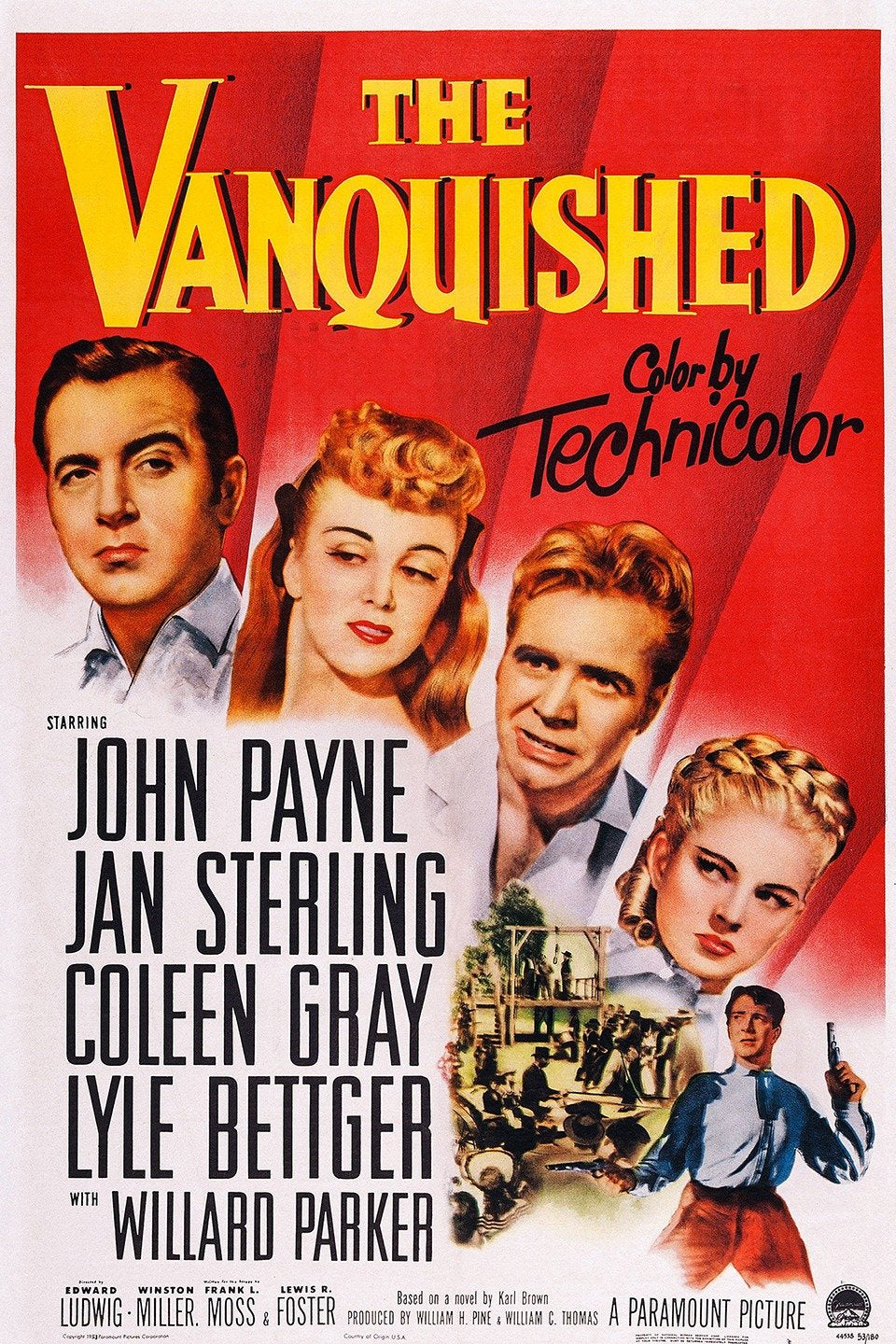 The Vanquished   1953  DVD